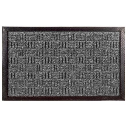 IMPORTS DECOR INC Imports Decor 862SMT Synthetic Rubber Mat - Grey 862SMT